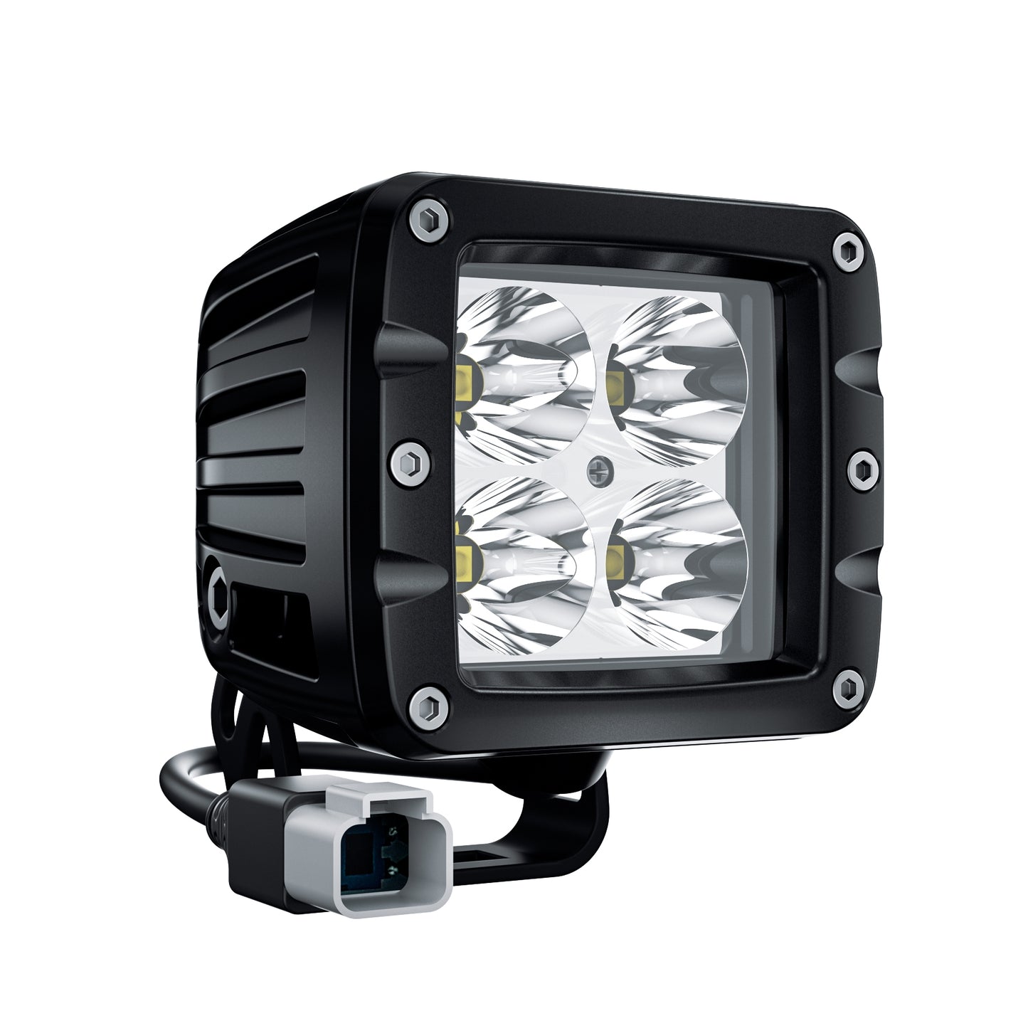 3" Square LED - 40W - Spot