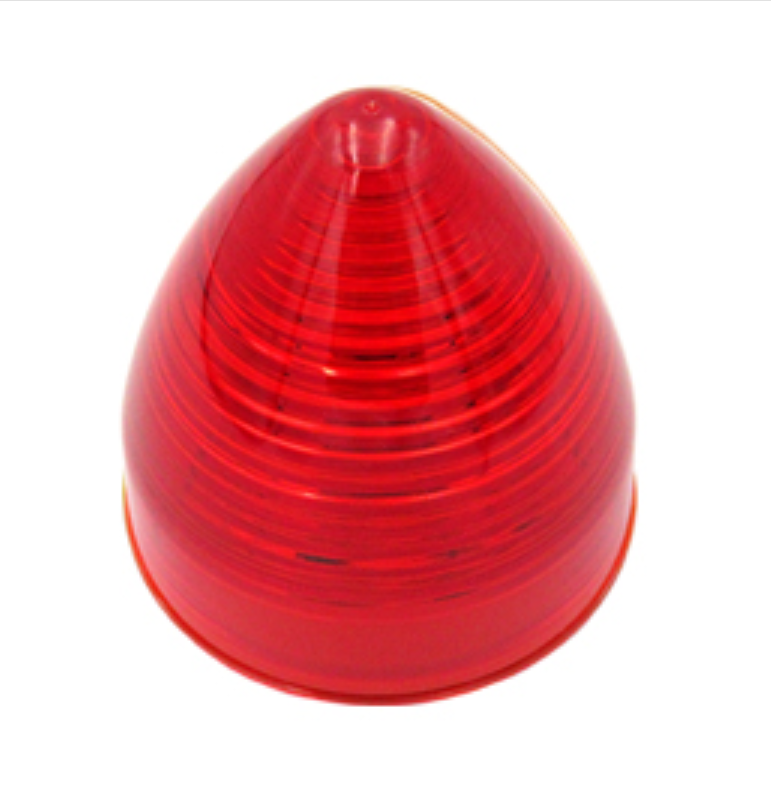 2.5" Red Beehive Sealed Light - 6 LED