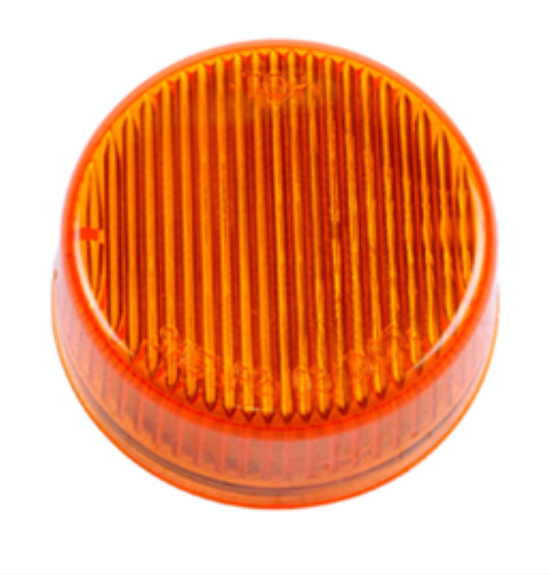 2" Amber Round Sealed Light - 6 LED