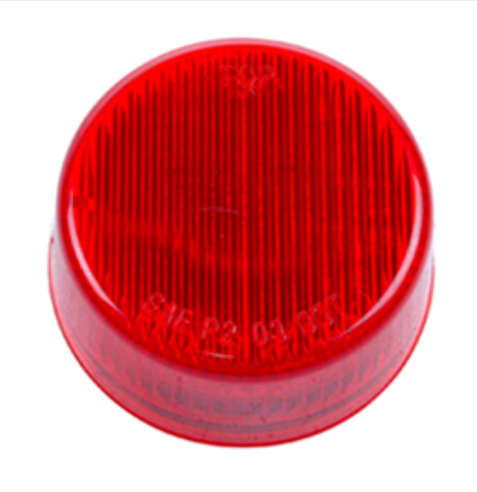 2" Red Round Sealed Light - 6 LED