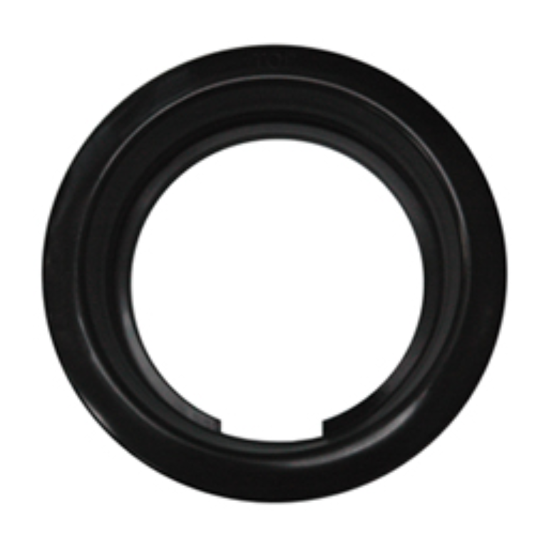 4" Round Rubber Grommet with Relief