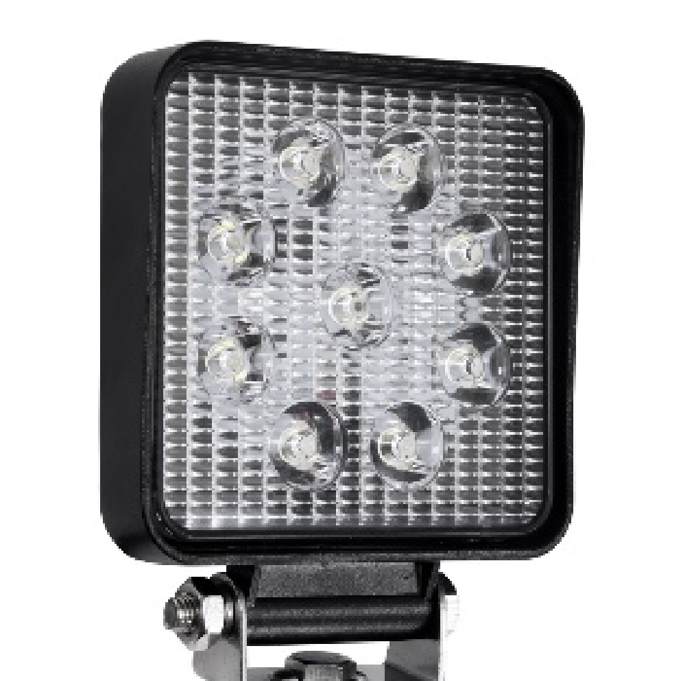 4.2" Square LED - 27W - 60 Degree Flood