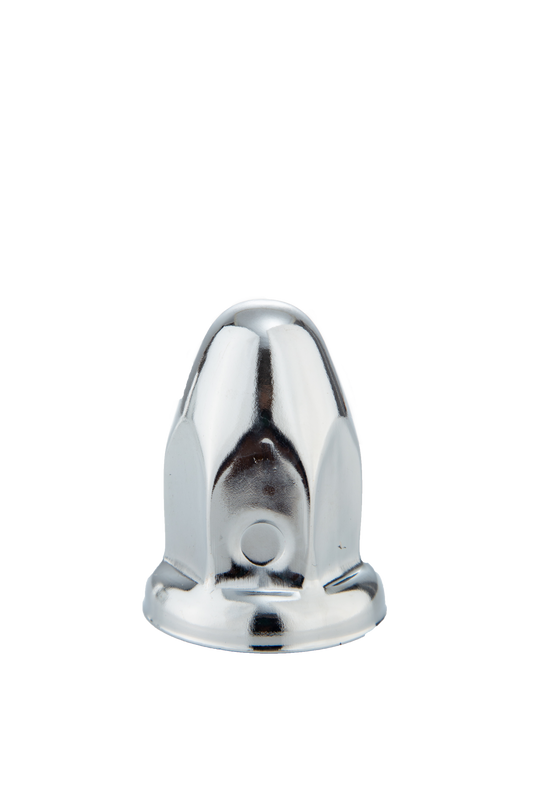 Wheel Nut Covers Dome With Bell Bottom - Push on Type - Stainless Steel