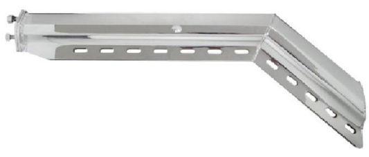 Mudflap Hanger 30" 45 Degree Angle - Stainless Steel